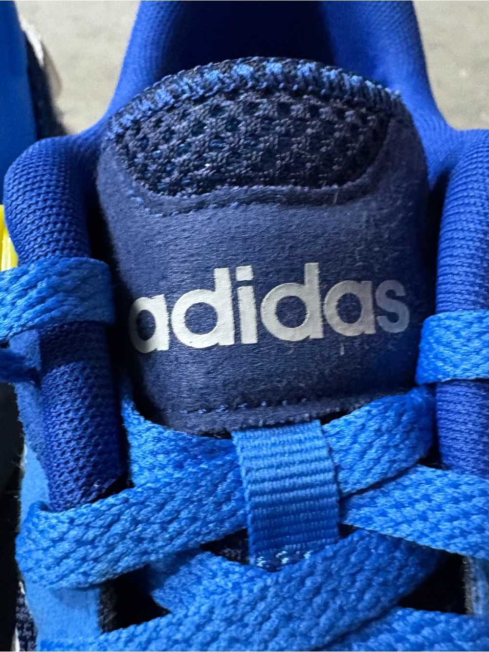 Adidas Men's Run90s Sneaker - Royal Blue/Navy - Size 9